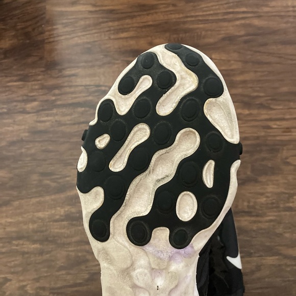 Nike React Element 55 Running Sneaker Mens US Size 9.5 Shoes - Black BQ6166-003 - Picture 4 of 5